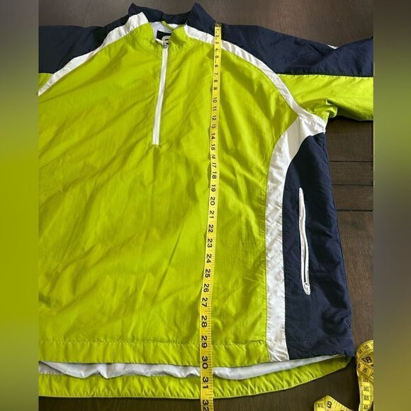 FootJoy Mens XL Half ZIP Multicolor Windbreaker Des Moines Golf - Picture 7 of 7